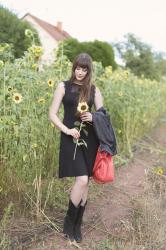 OUTFIT: Black Darling - Cowboy Boots & LBD