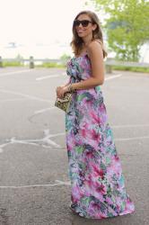 Tropical Floral Maxi