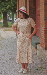 • Favorite 1930s Floral Dress •