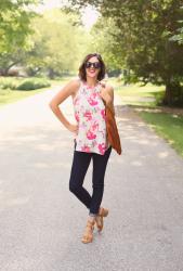 What I Wore | Warm Floral
