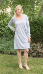 Grey Swing Dress 