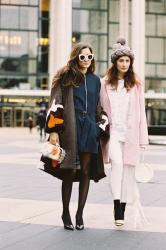 New York Fashion Week AW 2015....Eleonora + Valentina