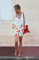 ♡ MON SHORT A FLEURS SHEIN ♡