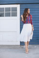 3 WAYS TO STYLE PLAID IN SUMMER