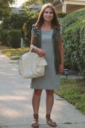 Grey Tee Shirt Dress