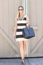 striped dress