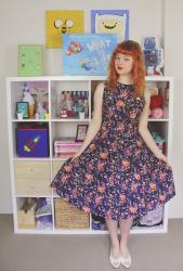 Floral Fifties | Sewing Room Update!