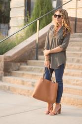 Olive Green Tunic