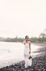 White Crochet Maxi // On Trend Tuesday LinkUp