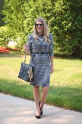 Confident Twosday: Houndstooth Dress