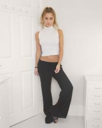 HIGH NECKS & SLOUCHY TROUSERS