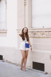 OUTFIT : GLITZER JUMPSUIT & ETWAS BLAU