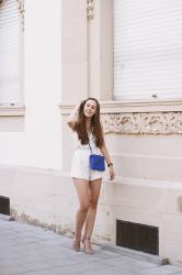 OUTFIT : GLITZER JUMPSUIT & ETWAS BLAU 