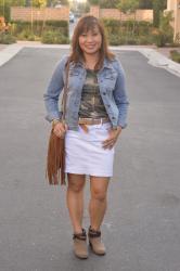 Throw Back Thursdays Fashion Link Up: Denim on Denim