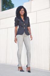 SchoolBoy Blazer + Zippered Jeans