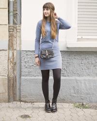 OUTFIT: BLACK & BLUE