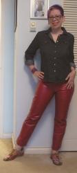 Casual Friday: Leather Pant Weather