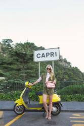 scoot around Capri //