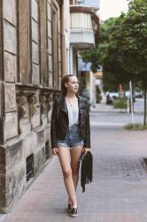 OUTFIT : EIN ALLROUNDER / DIE PERFEKTE LEDERJACKE