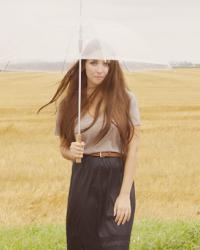 Fields of Gold // Project Social Tee, Steve Madden Boots