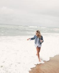 Grey beach