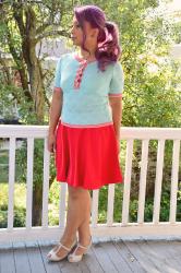 *mint & red*