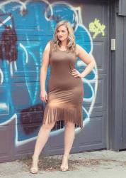 The Suede Fringe Dress