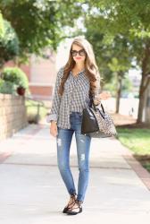 Gingham & Leopard Mix
