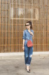 Denim on denim
