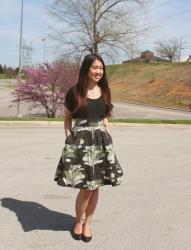 OOTD: eShakti Skirt