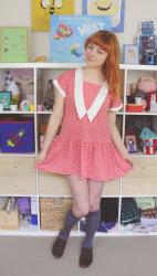 Pink Polka Dot Dress | Fashion, Meet Technology