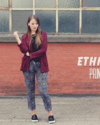 Ethnic Print Pants
