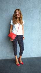 Polka dot pants