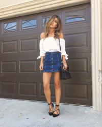 the little denim skirt