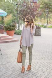 Blush + Green