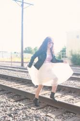 Thursday Mixer--White Tulle Skirt