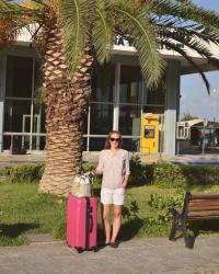 Travel diary: Outfit to the plane