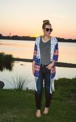 Fringed Kimonos & Sunsets