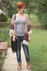 Cute Outfit of the Day: Casual Kimono
