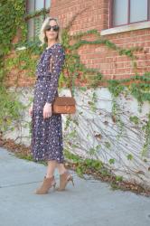 Boho Midi Dress + NYFW Day 2