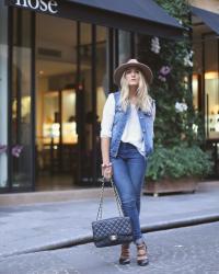 All denim with River Island
