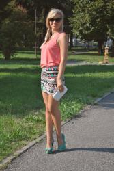 OUTFIT: ETHNIC SKIRT! COME ABBINARE UNA GONNA DALLA STAMPA ETNICA- 