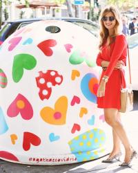 RED DRESS & AGATHA RUIZ DE LA PRADA