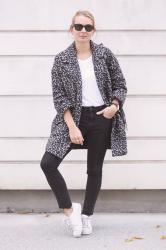 IKKS Leopard Coat 