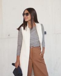 MBFWMadrid Pantalones Culotte y chaleco