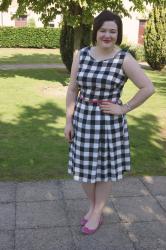 A 1950s inspired gingham dress...