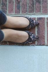 J. Crew Gemma Leopard Flats 