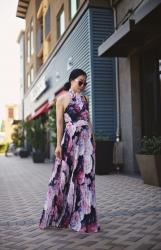 Happy Weekend: Maxi Floral Dress