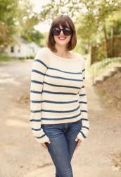 My DIY | Hand Knit Striped Sweater