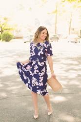 Outfit Post: Floral 2 Piece Set